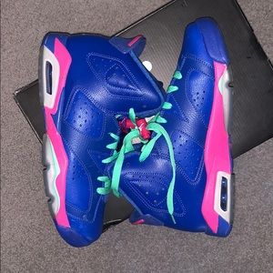 Air Jordan 6 Retro GG  Girls Size 6.5